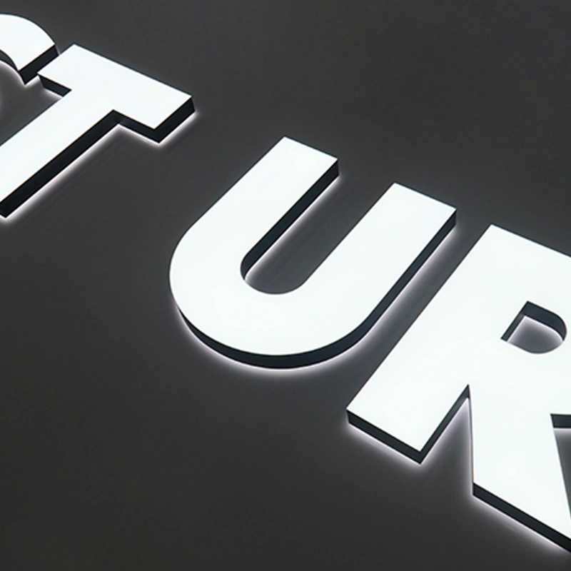 Premium 3D Acrylic Signage | Backlit Illuminated Letters