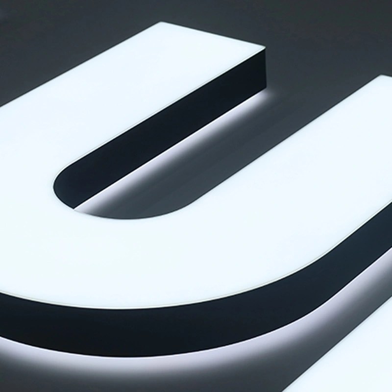 Premium 3D Acrylic Signage | Backlit Illuminated Letters