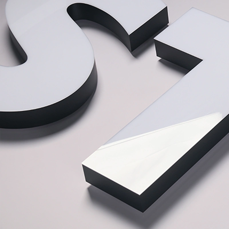 Premium 3D Acrylic Signage | Backlit Illuminated Letters