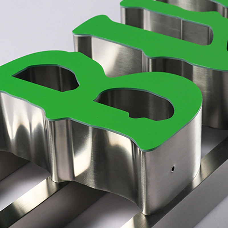 Custom 3D Trimless Channel Letters For Outdoor Hanging