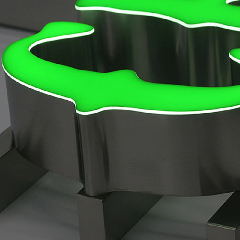 Custom 3D Trimless Channel Letters For Outdoor Hanging