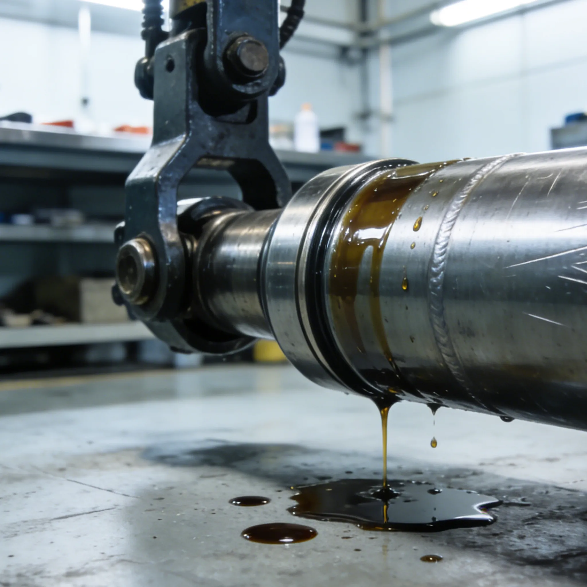 Understanding the Serious Hazards of External Leakage in Hydraulic Cylinders