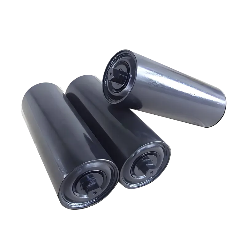 Return Roller Idler Steel Metal Guide Idler Roller สำหรับบेलท์คอนเวย์