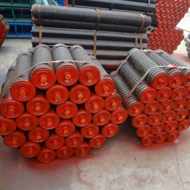 Ruota di Tensione e Rullo Impatto per Conveyor dell'Industria Mineraria