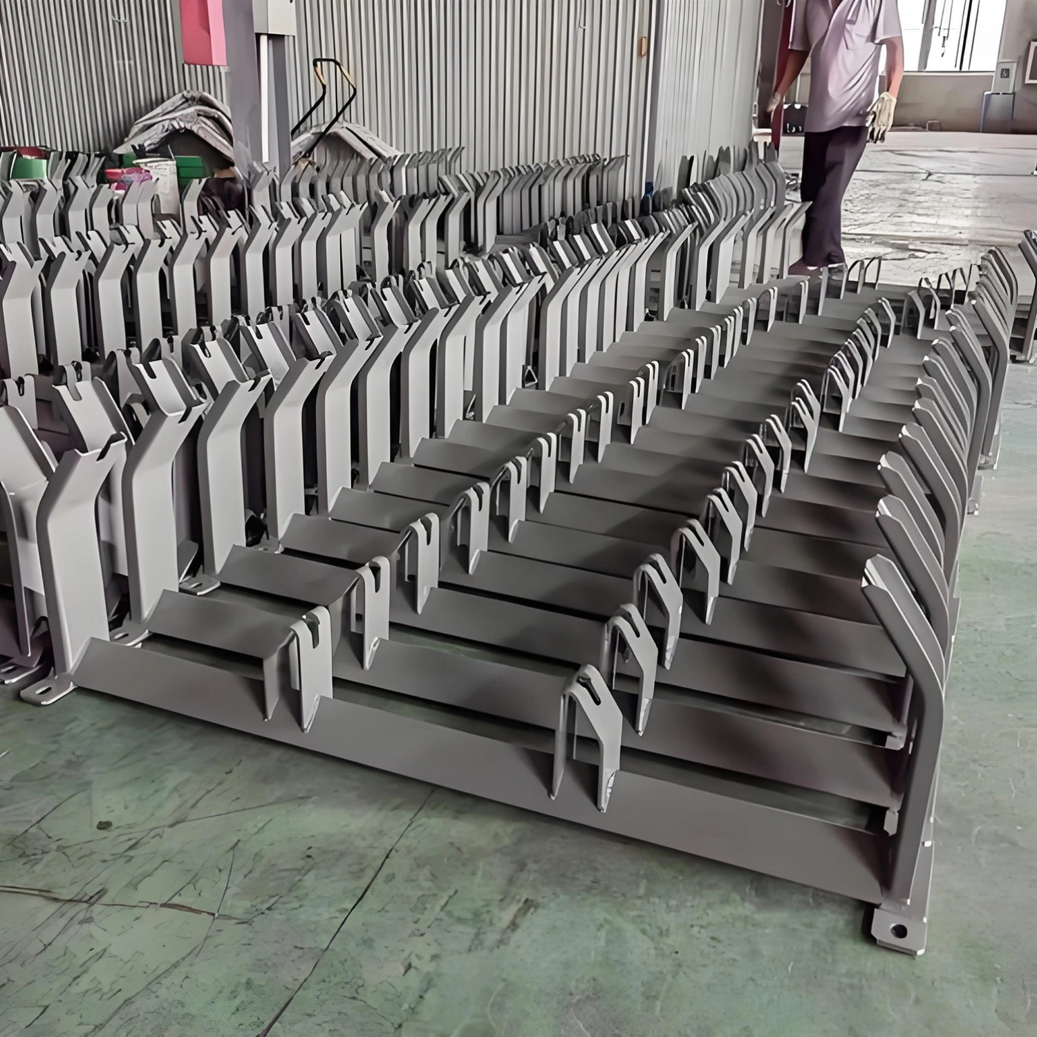 Roller Portante del Conveyor, Telaio dell'Idler, Staffa dell'Idler