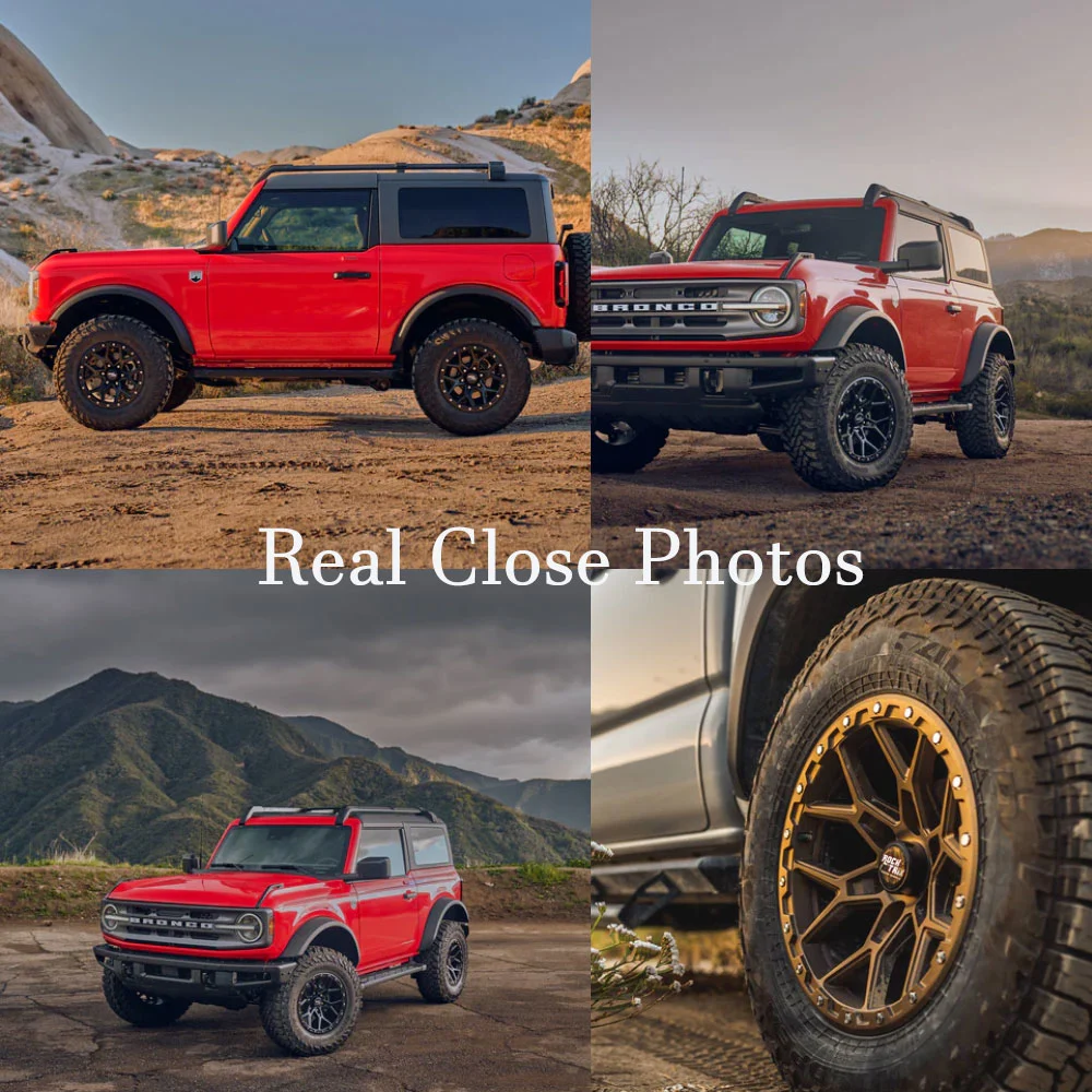 Ranger Mustang Tacoma Alloy Wheels 17x9 18x9 20x9 inches PCD 6x139.7 6x135 Off-road Wheels Aluminum Wheels