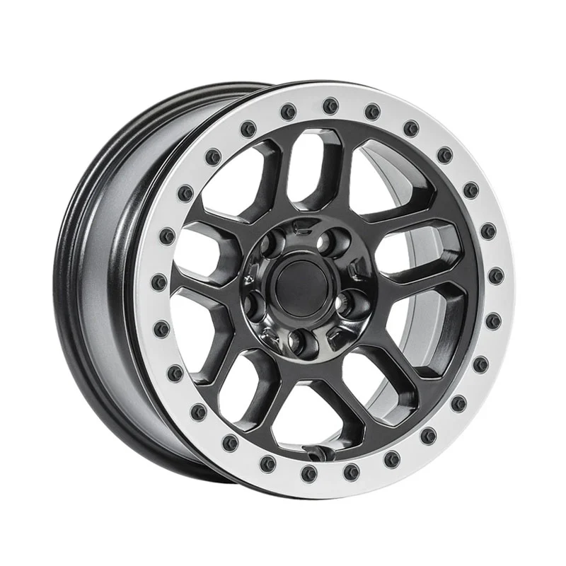 17x8.0 4x4 Alloy Wheels Off-road Wheels PCD5x127 with Functional Beadlock