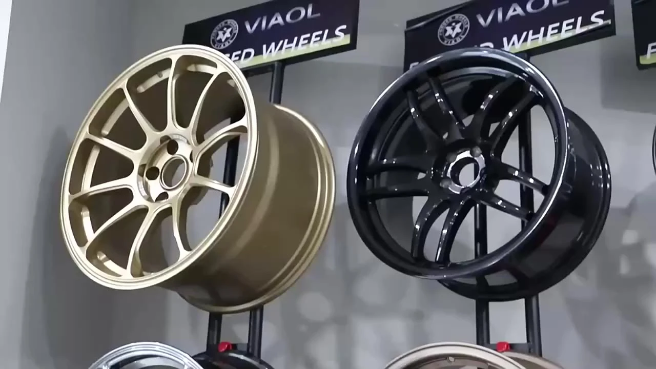 Custom Forged Wheels High Polish + Brushed Monoblock 19-inch 20-inch 22-inch 5x114.3 Aluminum Alloy Wheels with Linear Spoke Design