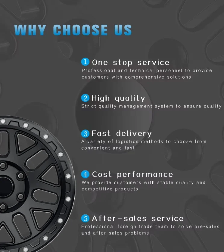 4X4 Off-road Wheel PCD 5X150 6X139.7 17X8.5 18x9 Inch Alloy Wheel JDM Style