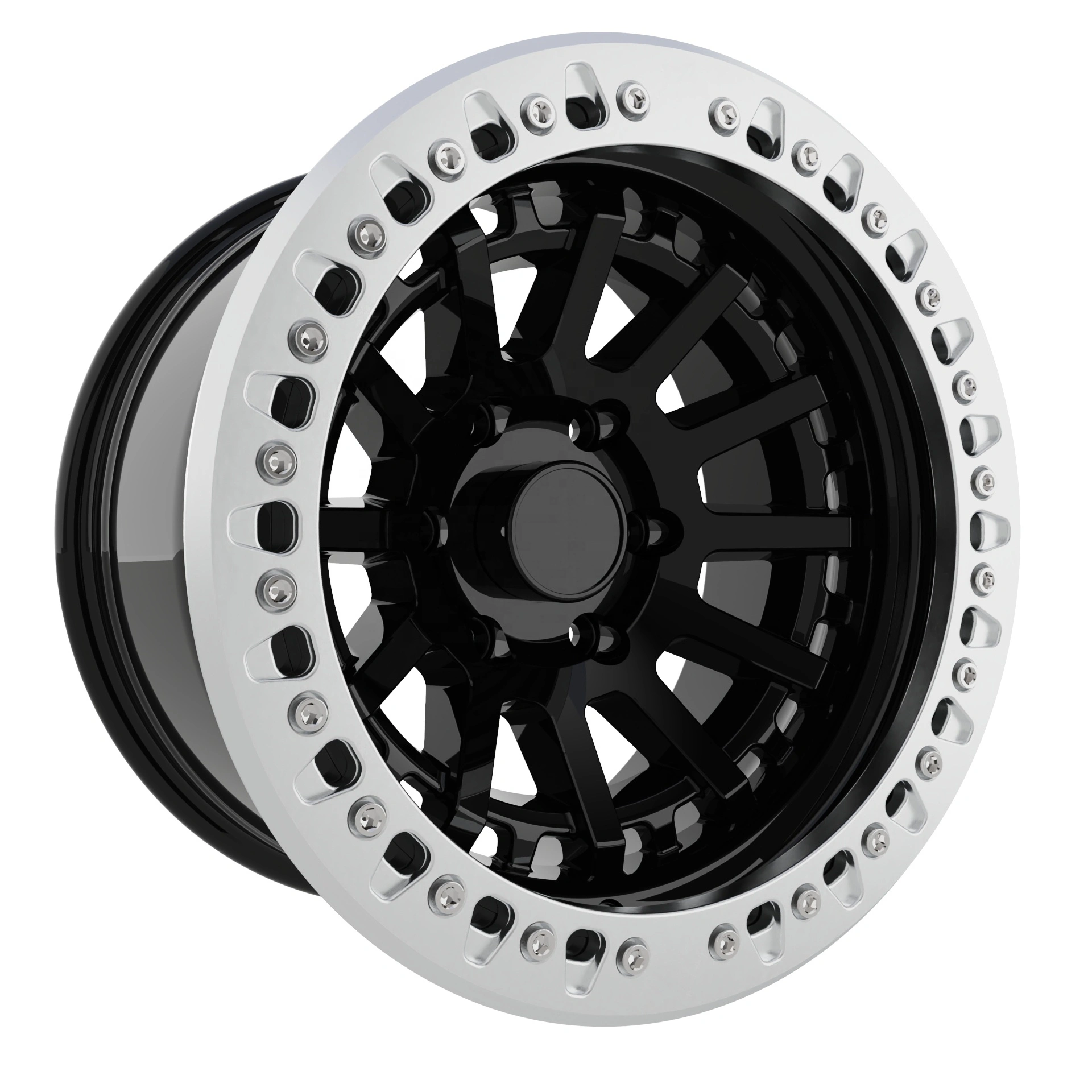 17X9 Ture Forged Beadlock 4x4 Off-Road Wheels 5x127 6x139.7 Load Speed 1250kgs
