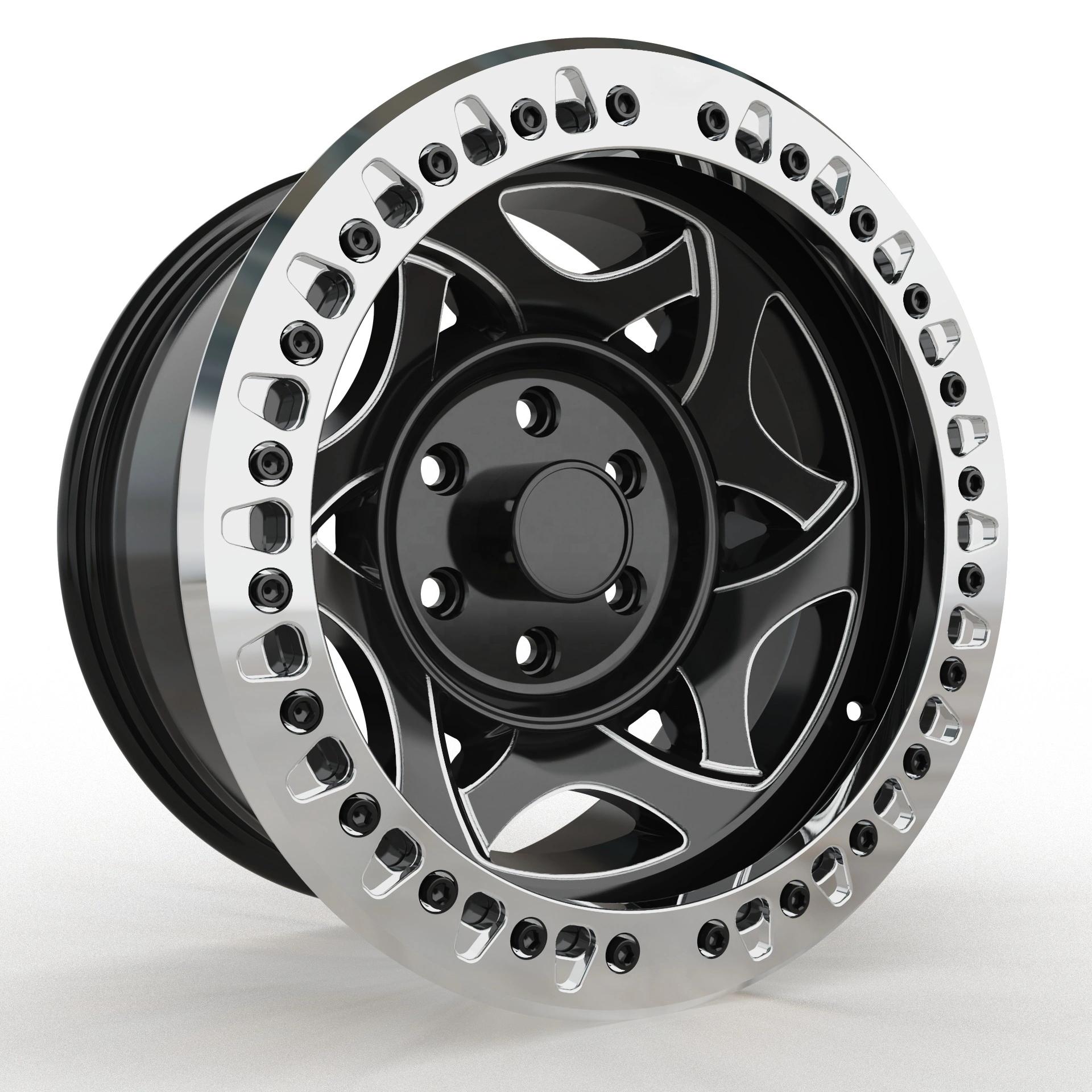 17X8.5 True Forged Beadlock 4x4 Off-Road Wheel 5x127 Load Speed 1250kgs