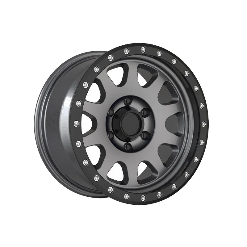 17-inch 4x4 cast aluminum alloy sports car wheels with new conditions, PCD 5x127 and 6*139.7 off-road wheels with functional bead lock