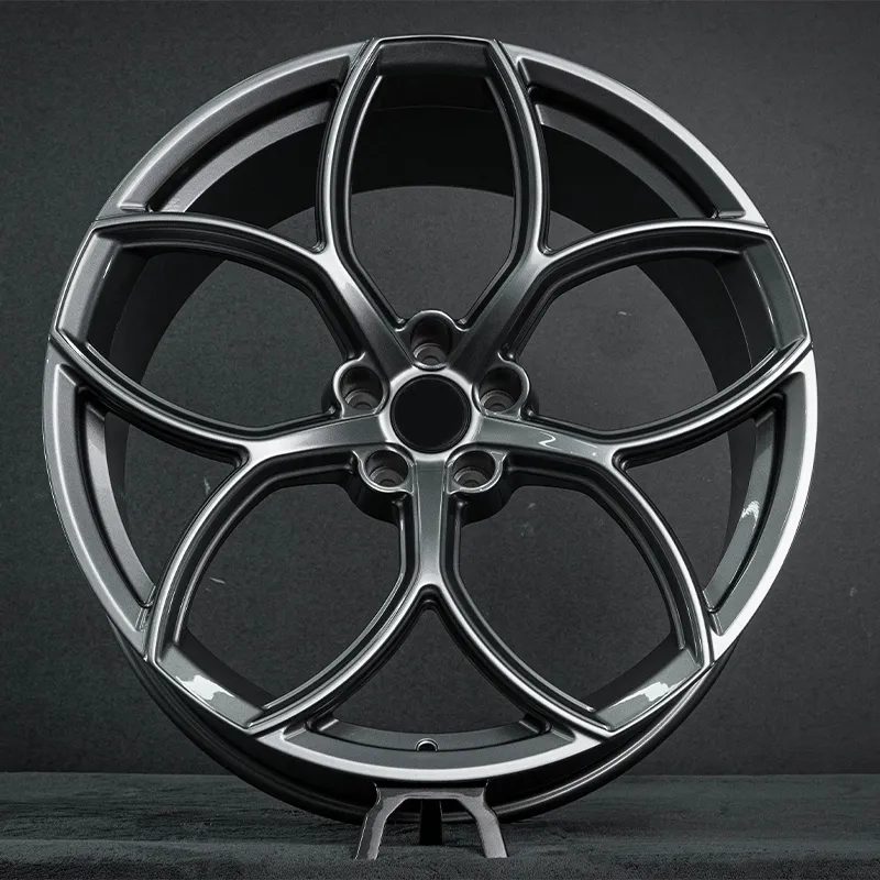 Custom New Design 17-inch, 18-inch, 19-inch, 20-inch All Gunmetal Paint or Other Custom Color Forged Aluminum Car Wheels
