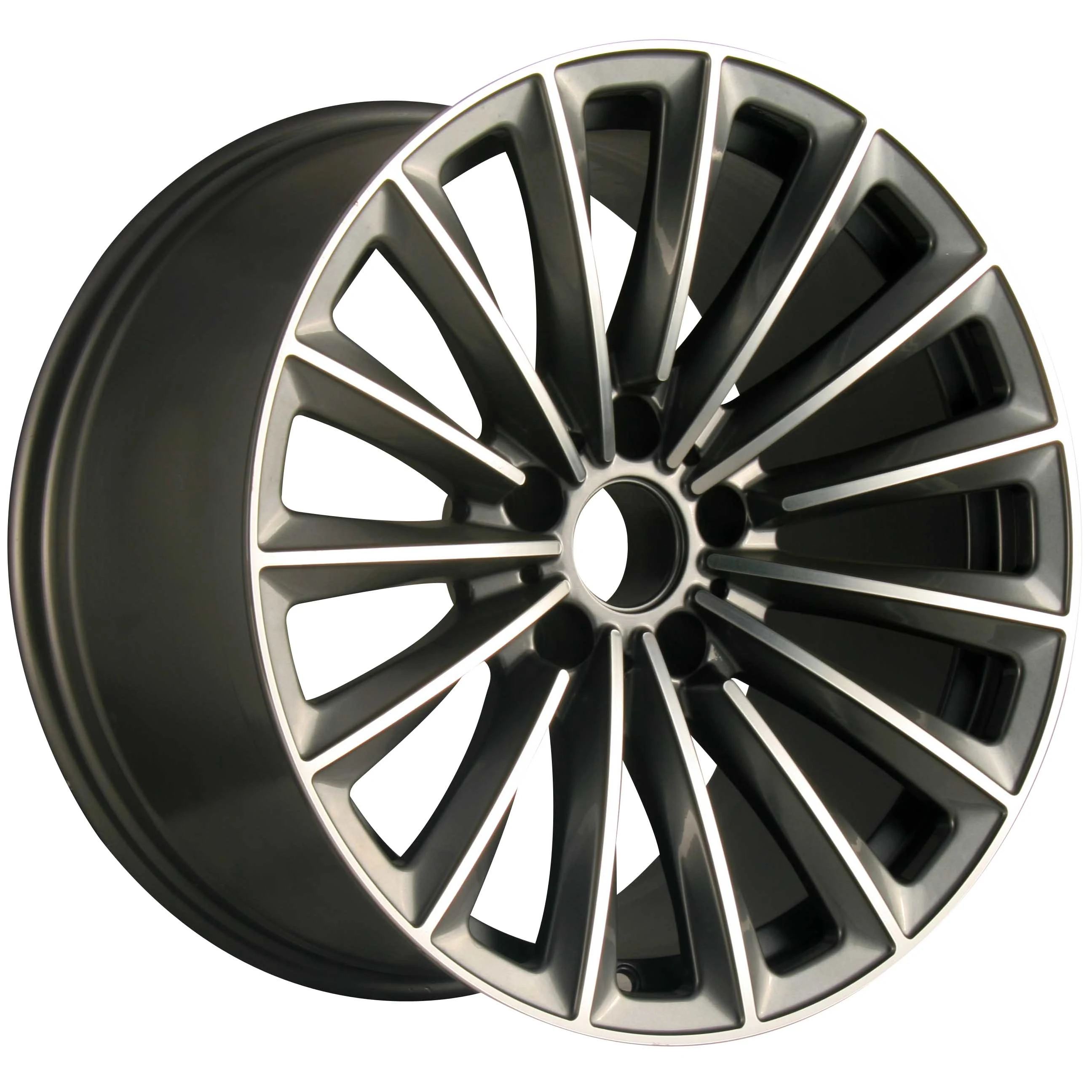 In-stock wholesale car rims suitable for BYD Han car alloy rims 19-inch width 8.0J PCD 5*120 aluminum alloy rims for sale