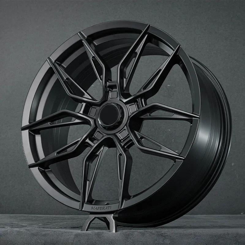 Forged wheels, full gloss black, 17 inches, 18 inches, 19 inches, 20 inches, 21 inches, 5x100, 5x105, 5x108, 5x110, 5x112, 5x114.3, 5*120, 5*127, passenger car alloy wheels