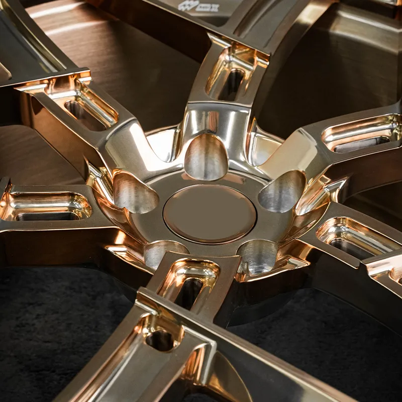 Forged wheel integrated structure 18-inch 19-inch 20-inch 21-inch 22-inch 23-inch gold polished spoke surface