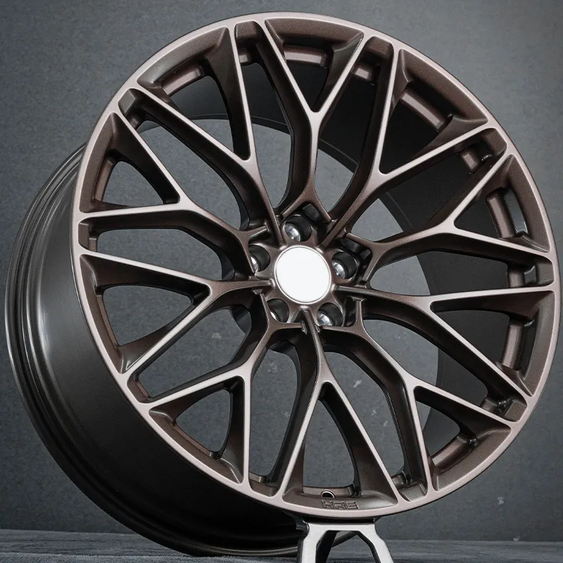 High-quality forged wheel monoblock structure, 17-21 inches, full matte bronze or other custom colors