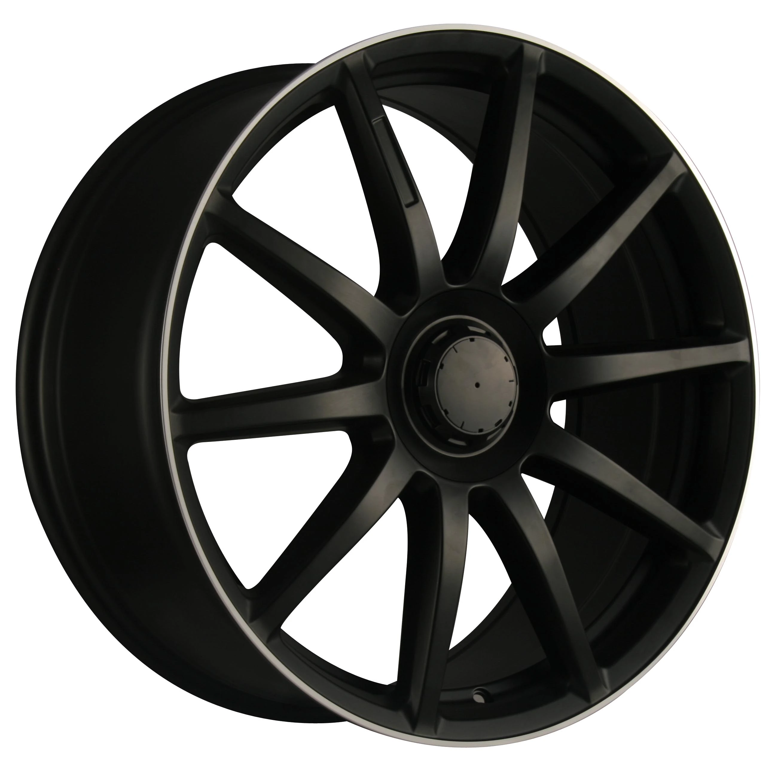 Custom single-piece forged universal aluminum ultra-black alloy car wheel rims 15 16 17 18 19 inches flow-formed tires