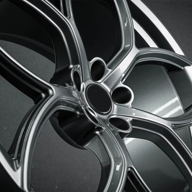 Custom New Design 17-inch, 18-inch, 19-inch, 20-inch All Gunmetal Paint or Other Custom Color Forged Aluminum Car Wheels