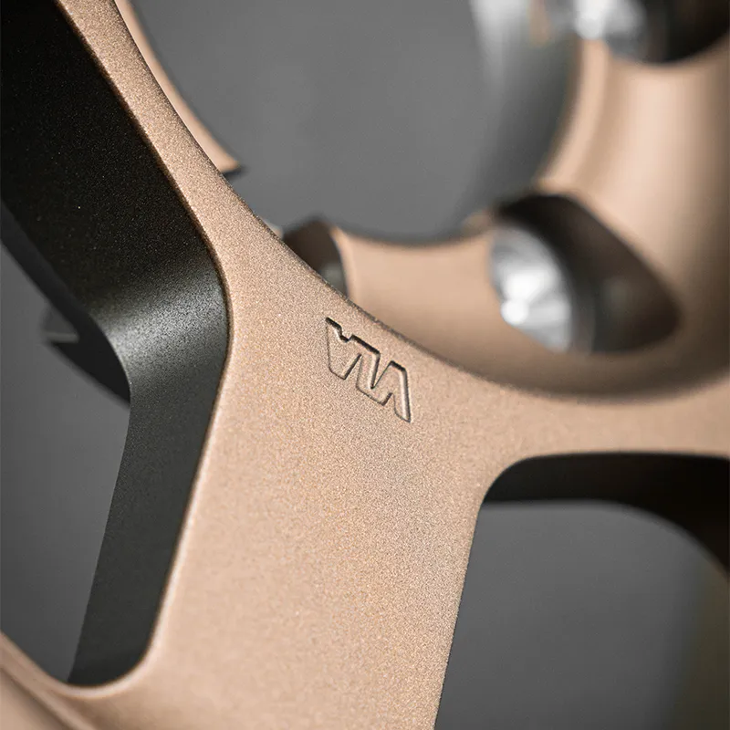 Bronze Monolithic Forged Custom Aluminum Alloy Wheels JDM Style 4X4 Off-Road Wheels 17-inch 18-inch 20-inch