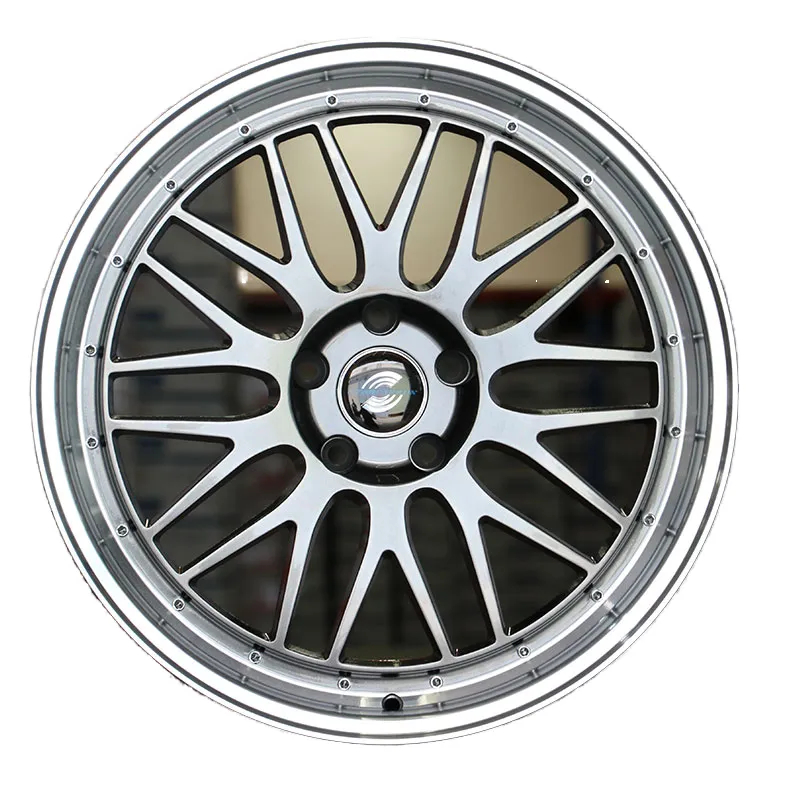 5x112 5x114.3 5x120 4x100 4x114.3 5x100 5x105 5x108 5x110 PCD 15 16 17 18 19-inch deep lip cast automotive aluminum alloy wheels