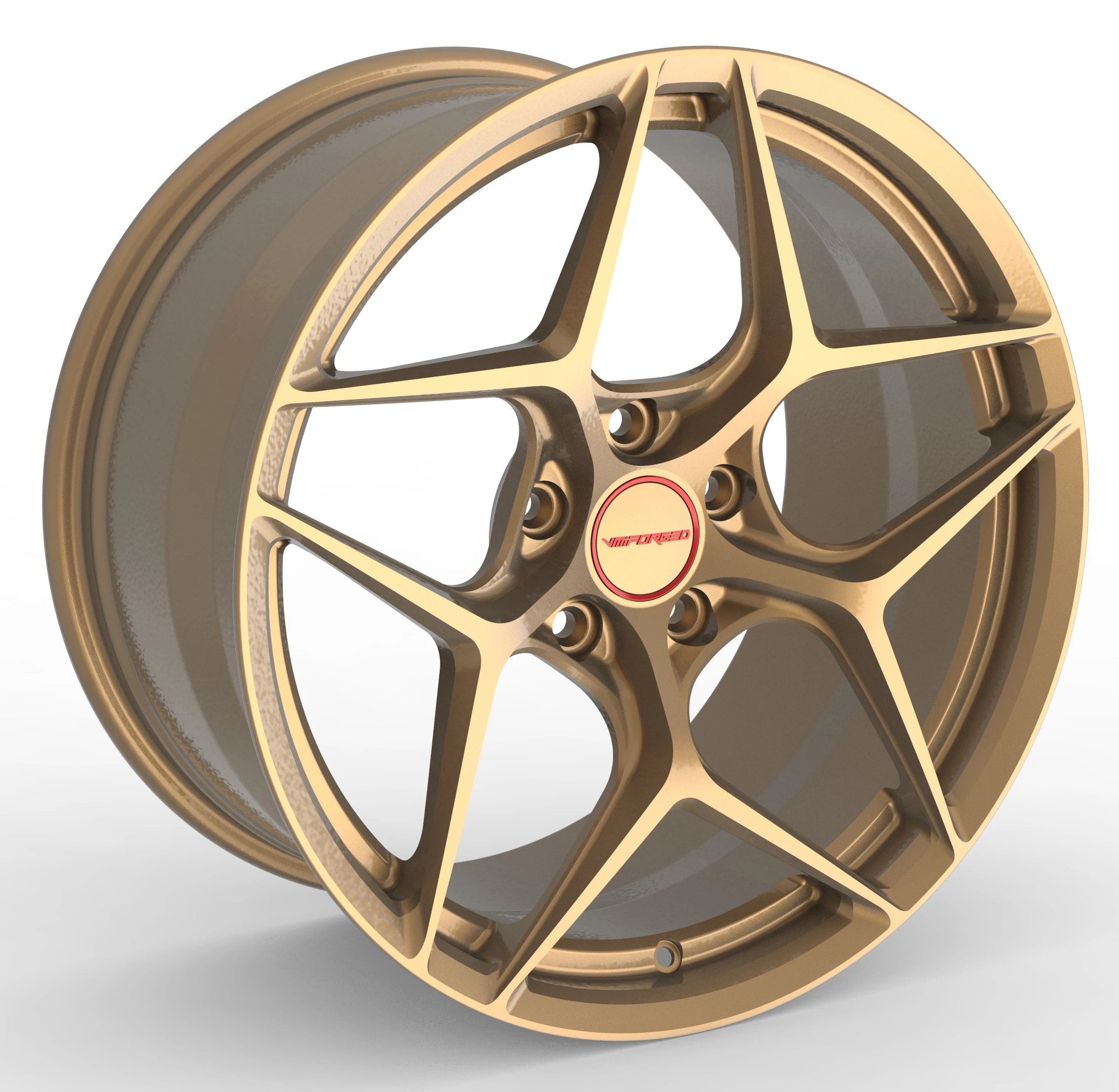Customize 1 piece of forged wheel in 18-inch, 19-inch, 20-inch, 21-inch, 22-inch