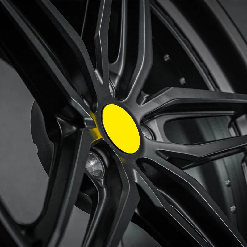 Custom Logo Forged Wheels Two-Piece Matte Black Structure 18-inch 19-inch 20-inch 21-inch 22-inch 23-inch Forged Racing Rims