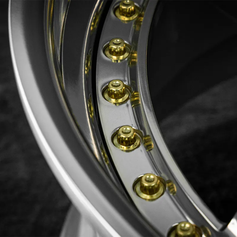 Forged wheel two-piece structure 18 inches 19 inches 20 inches 21 inches 5x100 5x105 5x108 5x110 5x112 5x114.3 5*120 5*127 5*130 Automotive 6061 aluminum alloy wheel