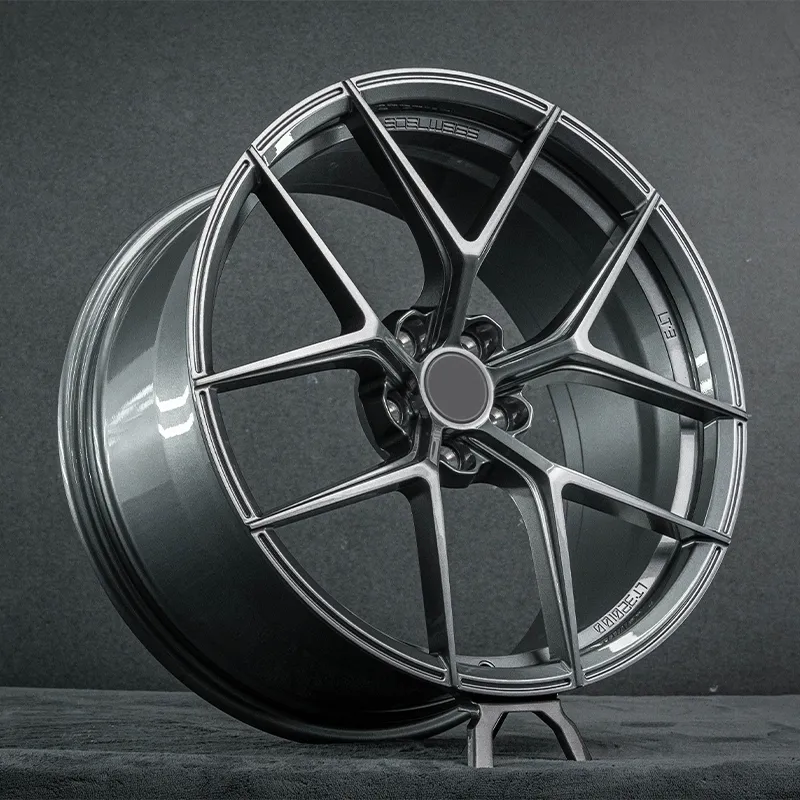 Hot-selling custom 17-inch, 18-inch, and 19-inch high-strength lightweight alloy forged wheels with sizes 5x114.3, 5x112, and 5x120, suitable for SUVs/trucks.
