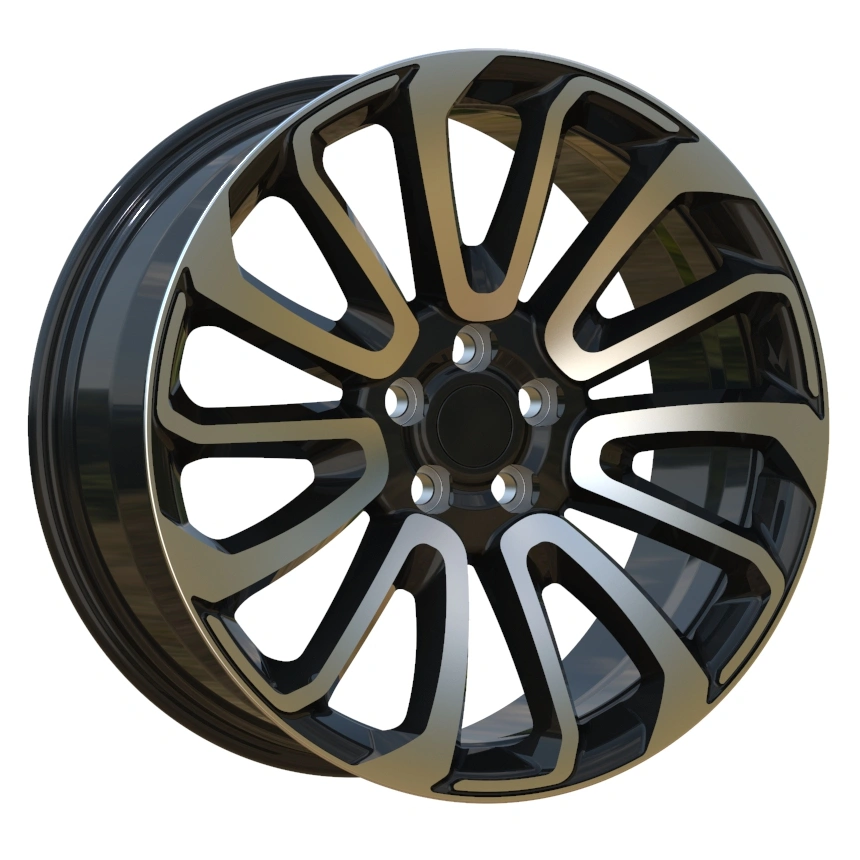 WMLR02 Forged Alloy Wheel 20-inch Gloss Black with Machined Face and Powder Clear Coat, for Land Rover Modification/Upgrade