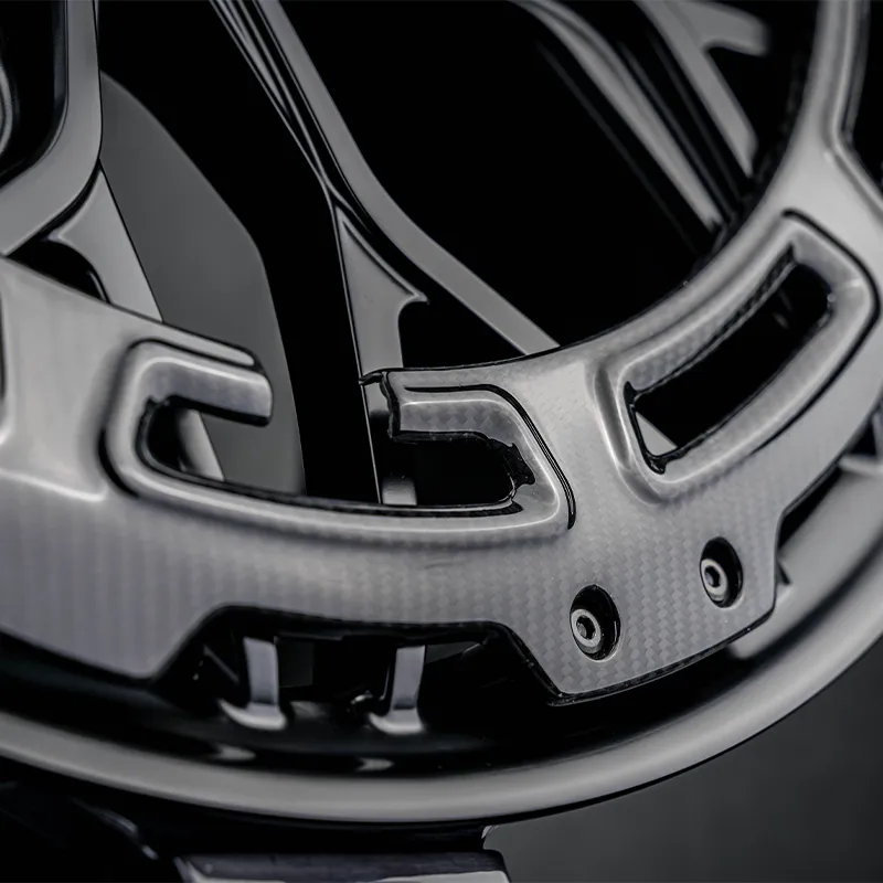 Forged wheel integrated structure, genuine carbon fiber aesthetic component, ET30MM, 19 inches