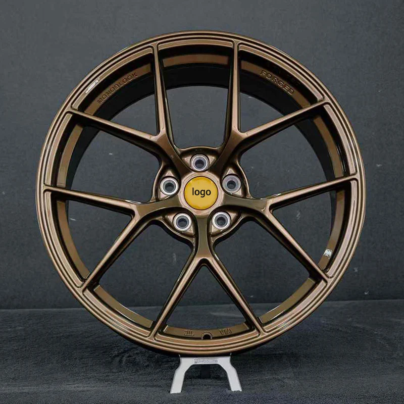 Forged Wheels 6061 Monoblock 17-inch 18-inch 19-inch 20-inch 21-inch Fully Painted Custom Rims Passenger Car Aluminum Alloy Wheels