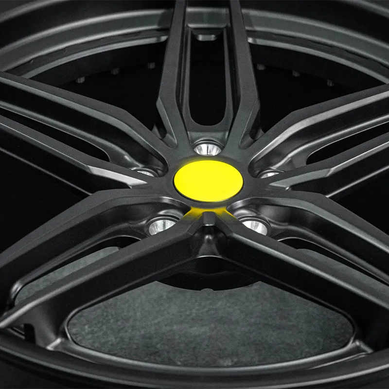 Custom Logo Forged Wheels Two-Piece Matte Black Structure 18-inch 19-inch 20-inch 21-inch 22-inch 23-inch Forged Racing Rims