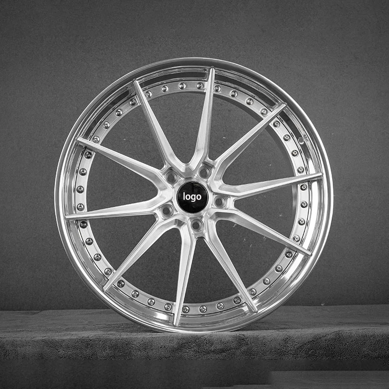 Forged Wheel 6061 Two-Piece Structure 18-inch 19-inch 20-inch 21-inch 22-inch 23-inch Custom Rim Passenger Car Alloy 5x114.3 Wheel
