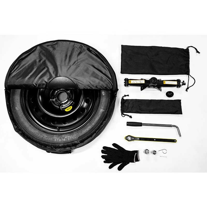 Customized spare wheel and tire kit steel wheels for various car series