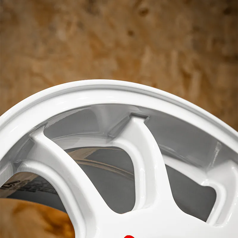 White one-piece forged custom aluminum alloy wheels 17-inch, 18-inch, 19-inch, 20-inch, 4x100, 5x110, 5x114.3, 5x120