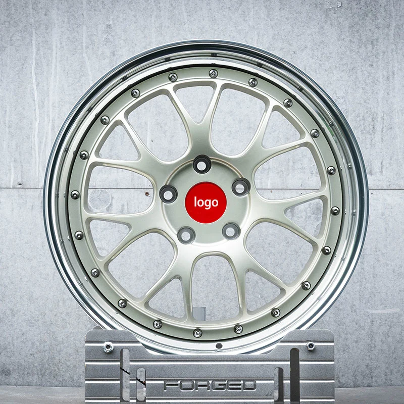 Forged wheel 6061 two-piece structure 18-inch 19-inch 20-inch 21-inch 22-inch 23-inch custom rim passenger car aluminum alloy wheel