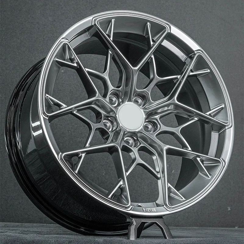 Ultra-silver monolithic structure forged custom aluminum alloy wheels 17 inches, 18 inches, 19 inches, 20 inches, 5x100, 5x105, 5x110, 5x114.3, 5x120