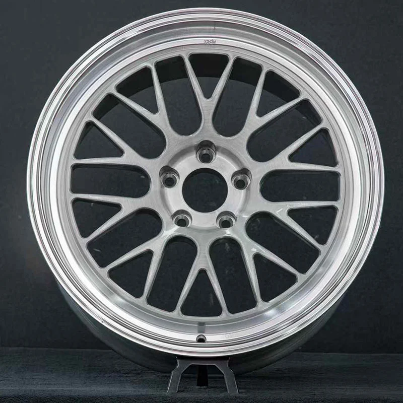 Forged wheels 6061 T6 monoblock 17-inch 18-inch 19-inch 20-inch 21-inch custom rims passenger car alloy wheels with brushed finish