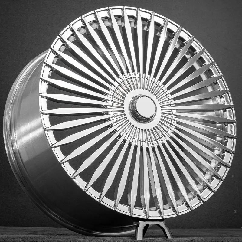 Forged wheels, Steel wheels, Monoblock structure, 19 inches, 20 inches, 21 inches, 22 inches, 23 inches, Polished inner rim, Matte