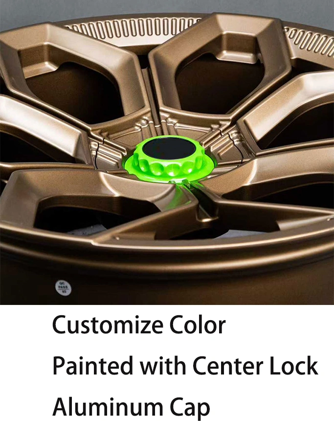 Forged single-piece wheel 19-22 inches Y-spoke center-lock aluminum cover passenger car new original equipment manufacturer custom rim