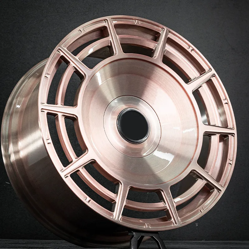 Gloss Bronze Monolithic Forged Custom Aluminum Alloy Wheels 19-inch 20-inch 21-inch 5x100 5x105 5x110 5x114.3 5x120