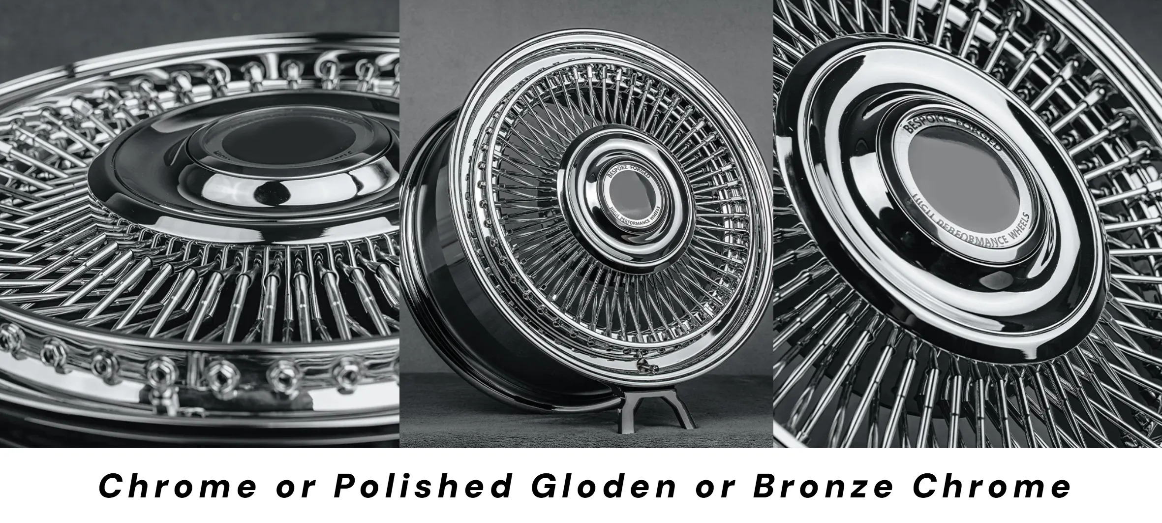 OEM Factory Spoke-Type Two-Piece 20 21 22 24 26 28 Inch Steel Wire Wheel Forged Alloy Chrome-Plated Spoke Passenger Car Wheel Spoke Steel Wire Wheel