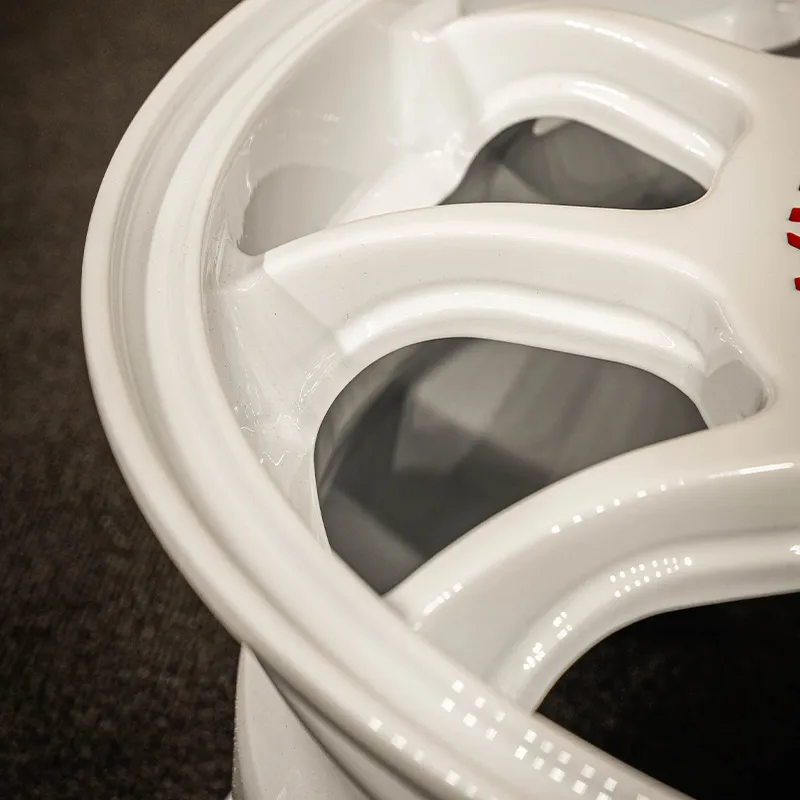 White one-piece forged custom aluminum alloy wheels 17-inch, 18-inch, 19-inch, 20-inch, 4x100, 5x110, 5x114.3, 5x120