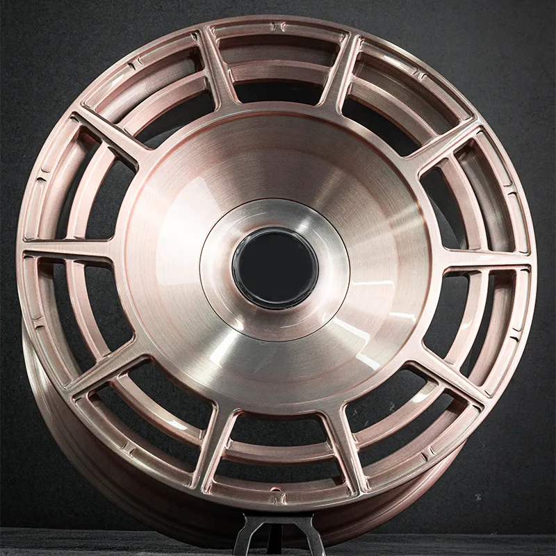 Gloss Bronze Monolithic Forged Custom Aluminum Alloy Wheels 19-inch 20-inch 21-inch 5x100 5x105 5x110 5x114.3 5x120