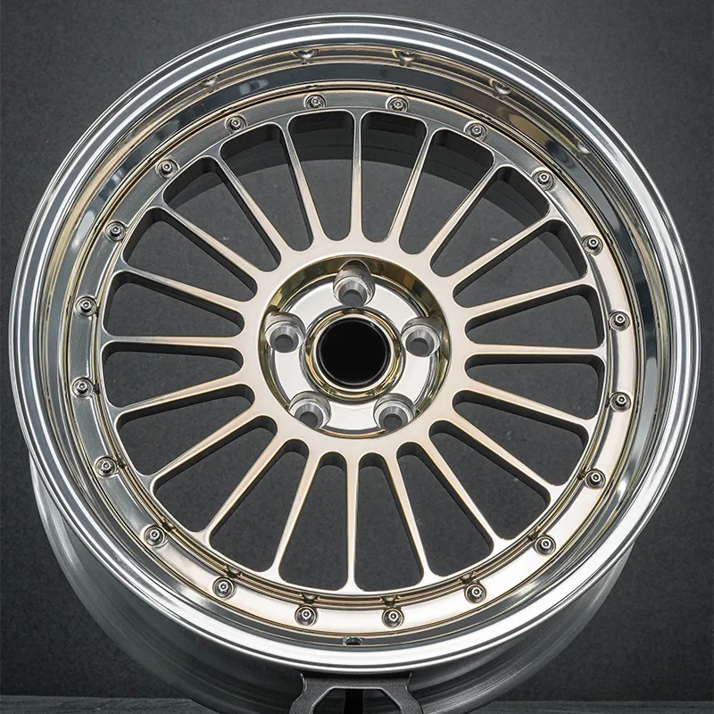 Factory supplies high-quality forged wheels with two-piece structure in 18-inch, 19-inch, 20-inch, 21-inch, 22-inch and 23-inch sizes.