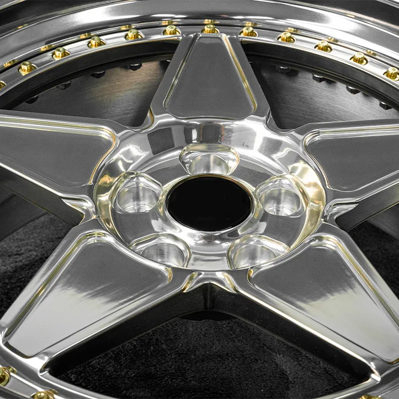 Forged wheel two-piece structure 18 inches 19 inches 20 inches 21 inches 5x100 5x105 5x108 5x110 5x112 5x114.3 5*120 5*127 5*130 Automotive 6061 aluminum alloy wheel