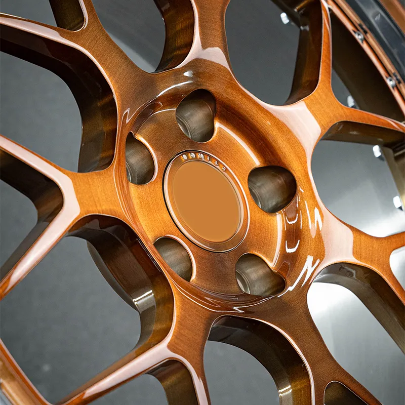 Rose Gold Two-Piece Forged Custom Aluminum Alloy Wheels 18 inches, 19 inches, 20 inches, 23 inches 5x100, 5x105, 5x110, 5x114.3, 5x120