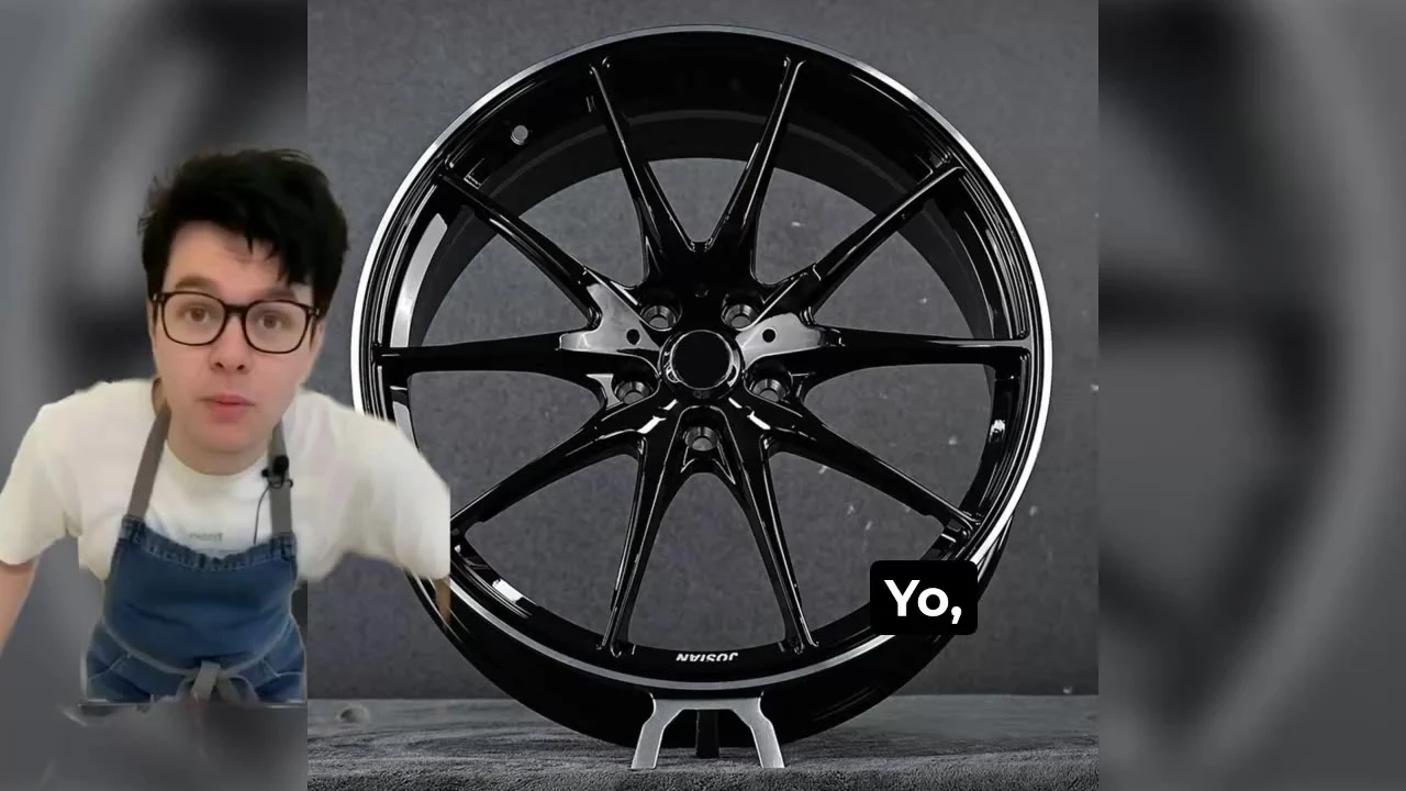 Forged wheels, full gloss black, 17 inches, 18 inches, 19 inches, 20 inches, 21 inches, 5x100, 5x105, 5x108, 5x110, 5x112, 5x114.3, 5*120, 5*127, passenger car alloy wheels