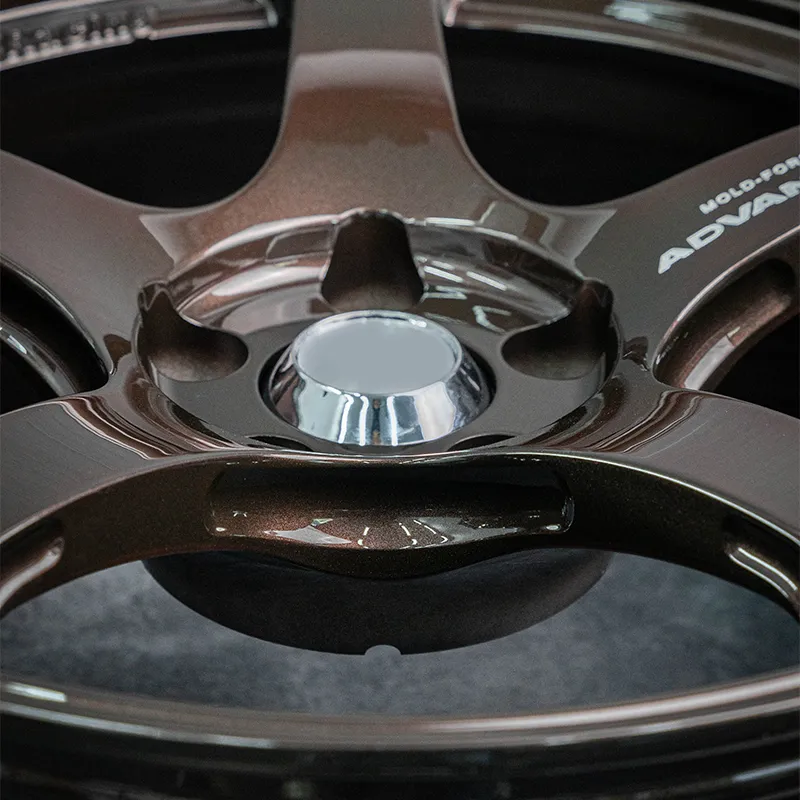 Hot-selling Forged Monoblock Structure TE37 Style Gloss Bronze or Other Custom Colors 17-inch 18-inch 19-inch 20-inch Racing Wheel Rims